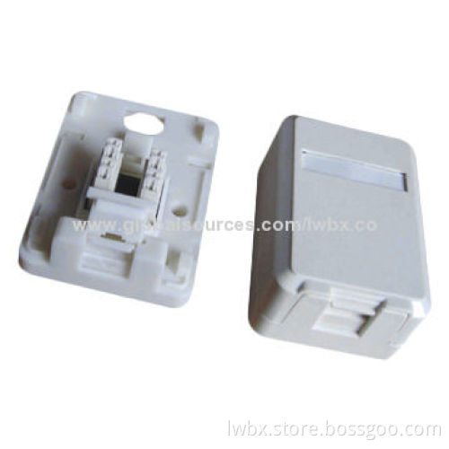 Cat.5e Rj45 Surface Jack 1 Port